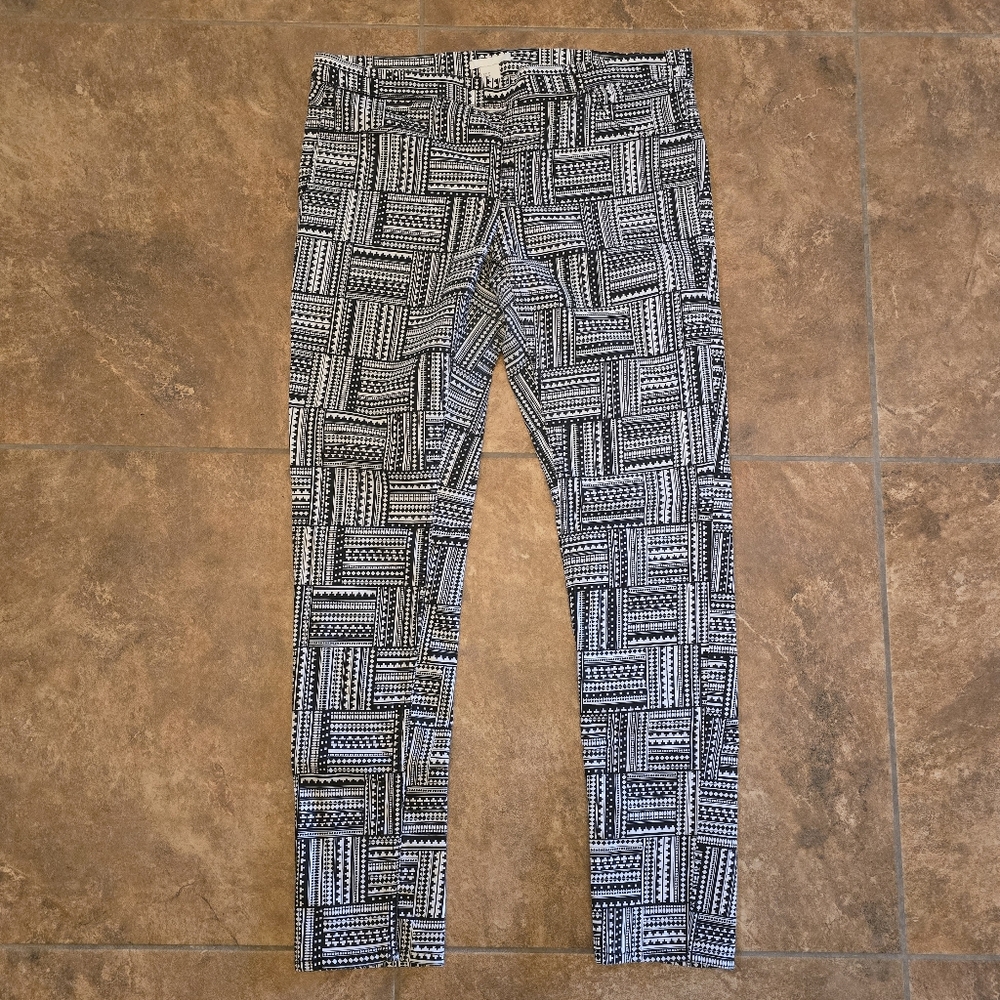 Black White Detailed Denim | H&M | Skinny Jean